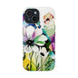 Floral Watercolor Magnetic Phone Case — Impact‑Resistant Protective Cover