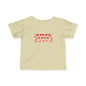 Infant Tee — Red Heart Pattern Baby Shirt (Valentine’s Day)