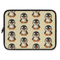 Cute Penguin Laptop Sleeve - Ideal for Students, Gifts for Birthdays, Creative Accessories for Work and Play, Tech Pouch, Animal Lover