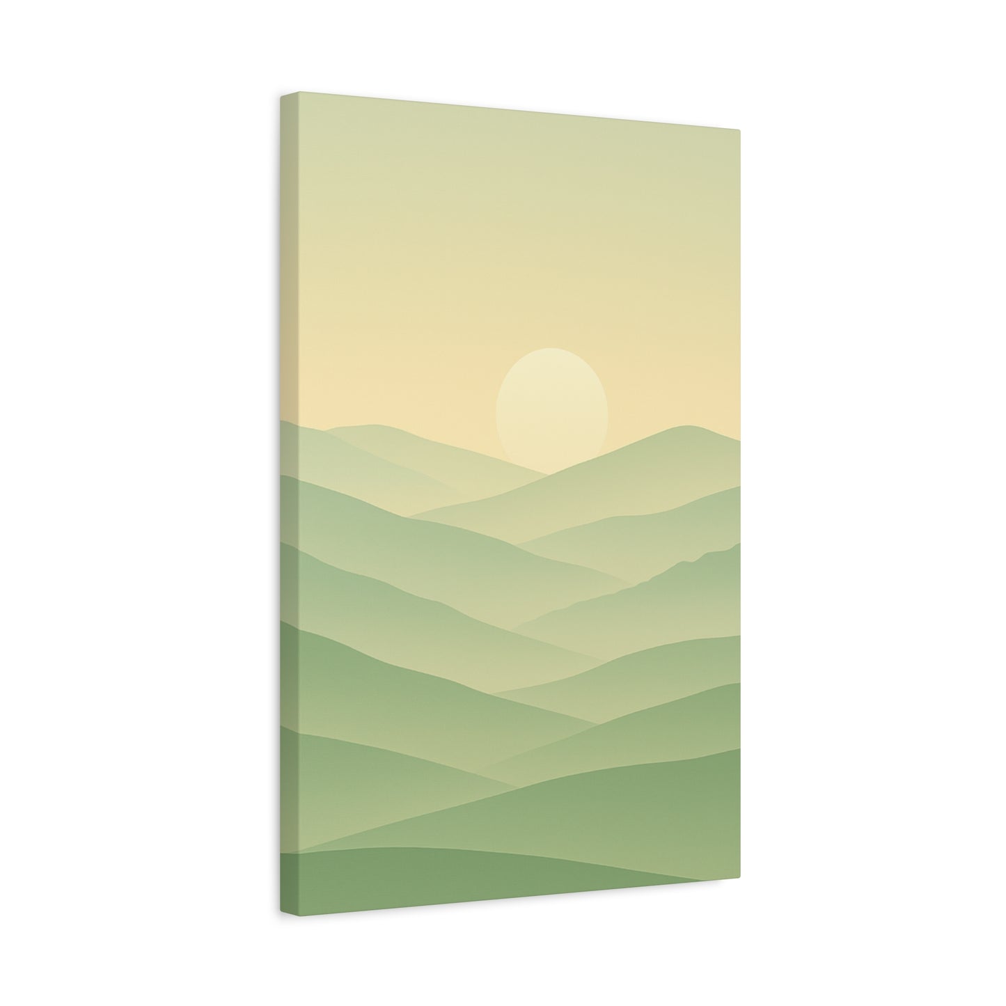 Matte Canvas, Stretched, 1.25" Sunset or Sunrise