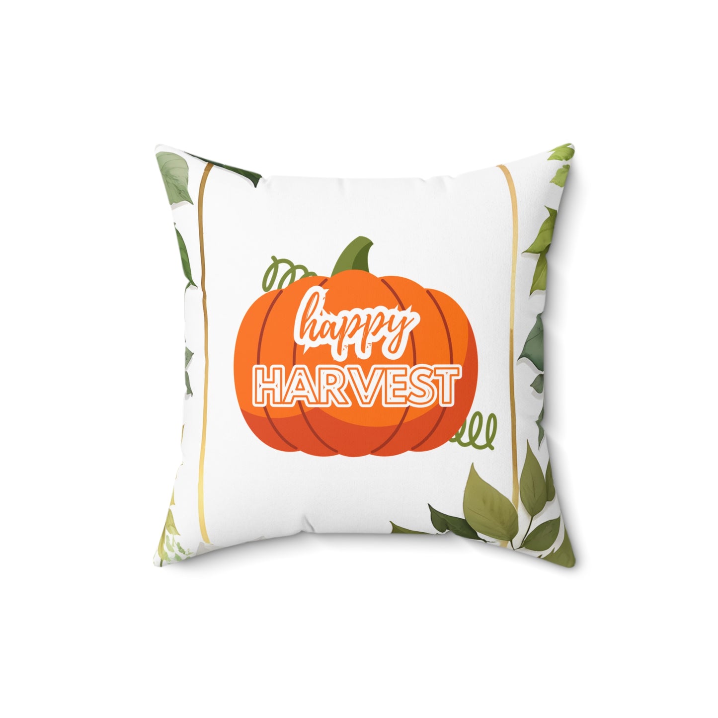 Botanical Elegance Square Pillow | Cozy Home Decor, Throw Pillow, Floral Accent, Gift for Her, Farmhouse Style