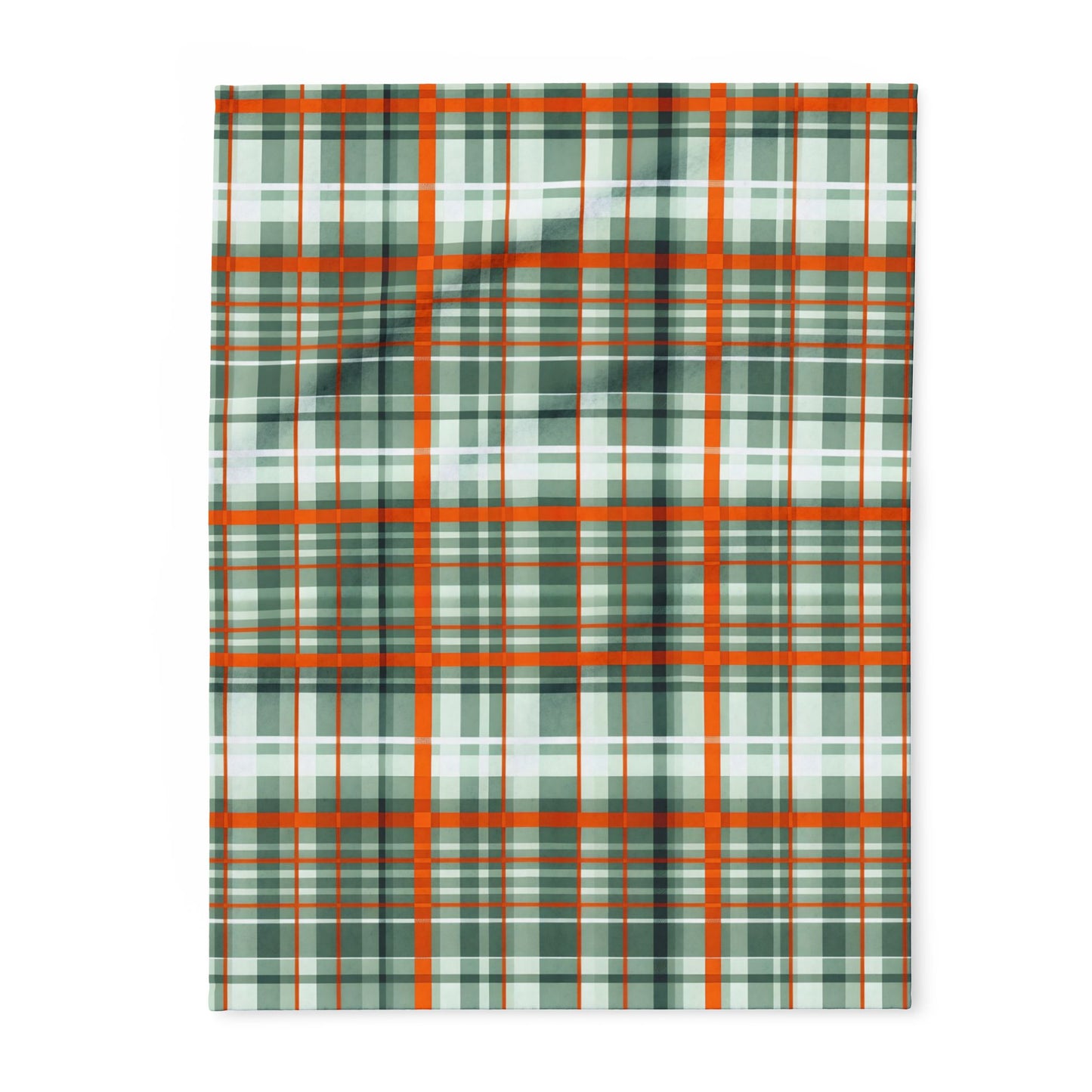 Cozy Plaid Arctic Fleece Blanket, Warm Throw for Winter, Holiday Gift, Home Decor, Outdoor Blanket, Soft Blanket