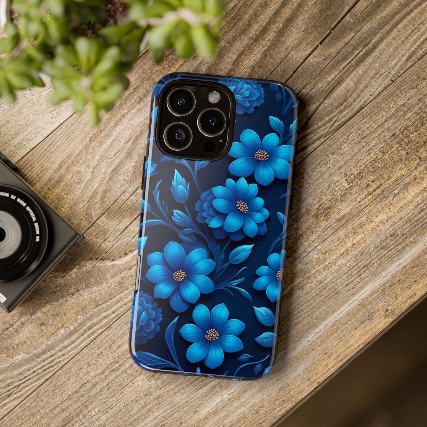 Tough Cases: Floral iPhone Case, Vibrant Phone Cover, Flower Patterned Case, Protective Floral Design, Spring Gift Idea