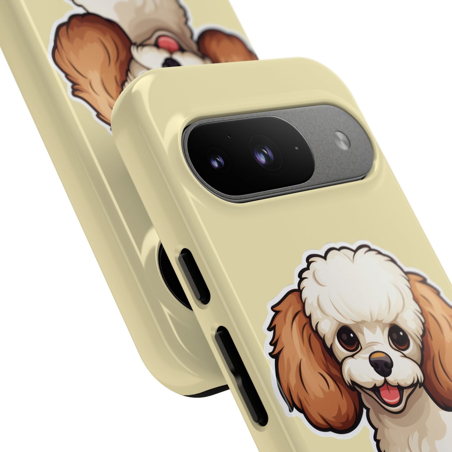 Cute Dog Phone Case, Pet Lover Gift, Custom Phone Cover, Cartoon Dog Case, Durable Phone Accessory