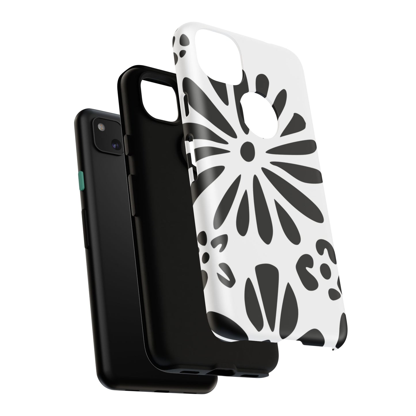 Stylish Phone Case with Floral Design, Tough Phone Cover for Her, Trendy Black and White Cell Phone Case, Unique Gift for Birthdays [...]