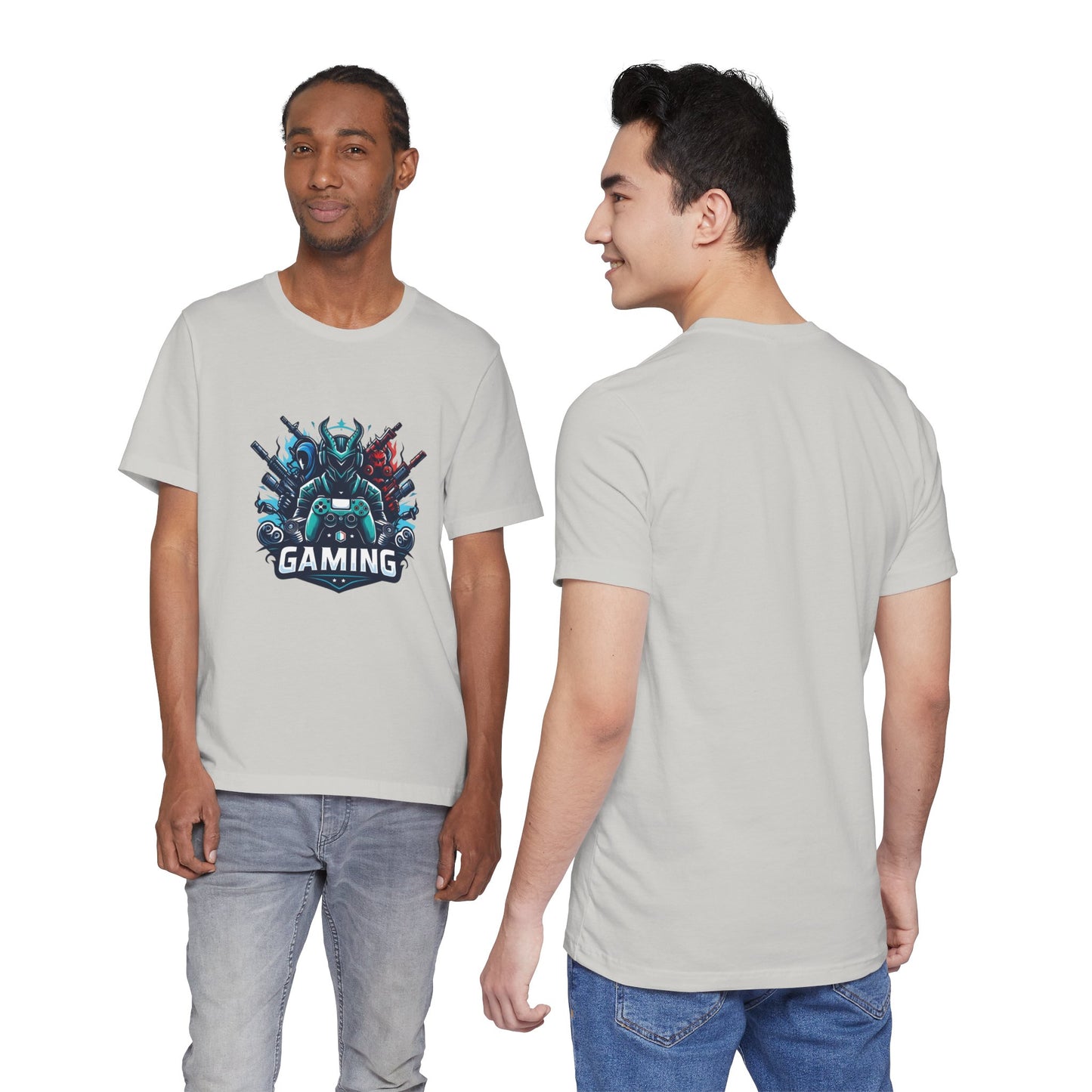 Gaming Controller Emblem Tee — Esports Gamer Graphic T-Shirt