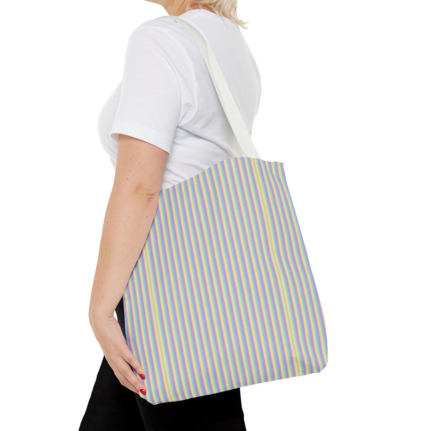Colorful Striped Tote Bag | Reusable Shopping Bag, Beach Tote, Eco-Friendly Gift, Everyday Carryall, Summer Essentials