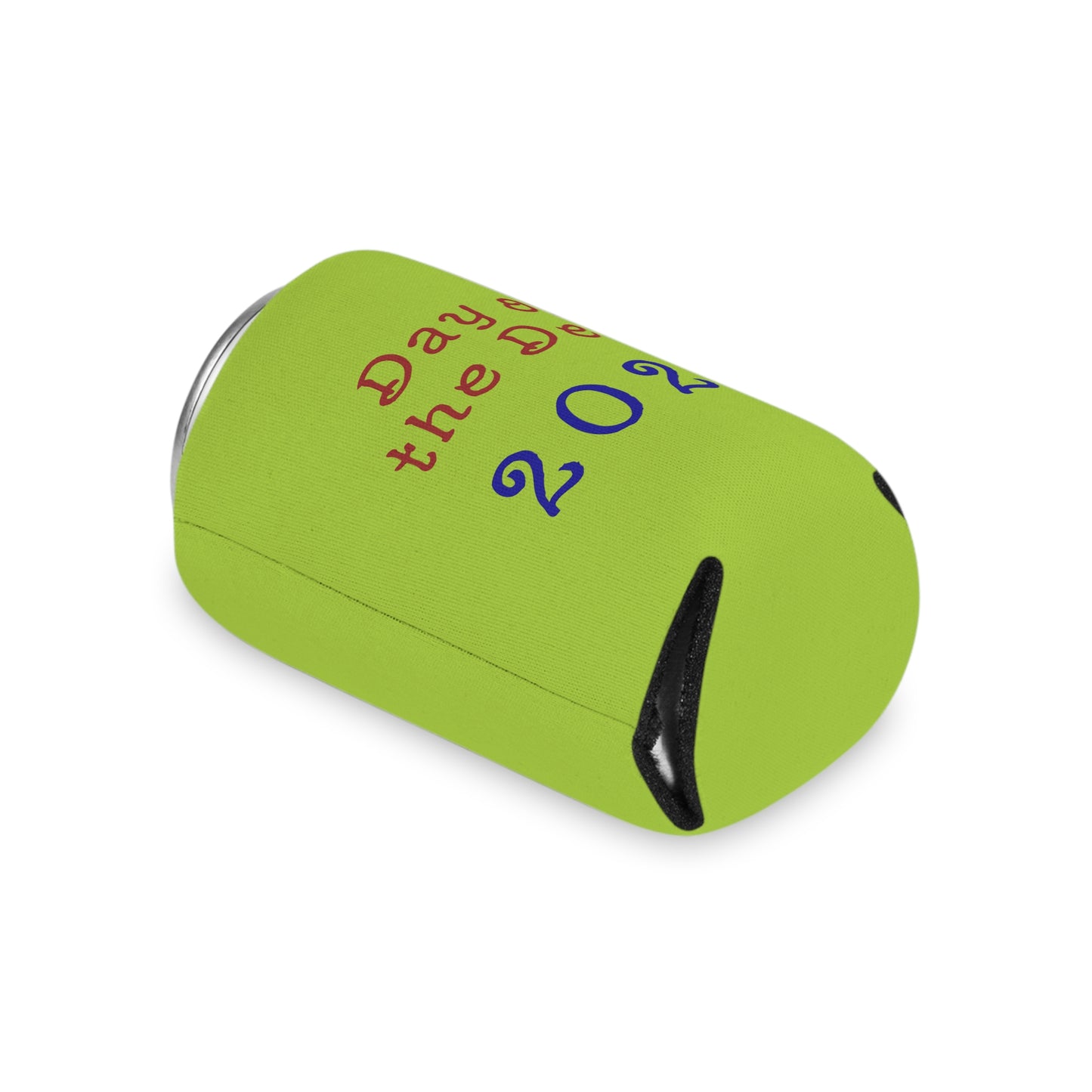 Day of the Dead Can Cooler, Colorful Skull Drink Holder, Party Favor for Dia de los Muertos, Eco-Friendly Beverage Insulator