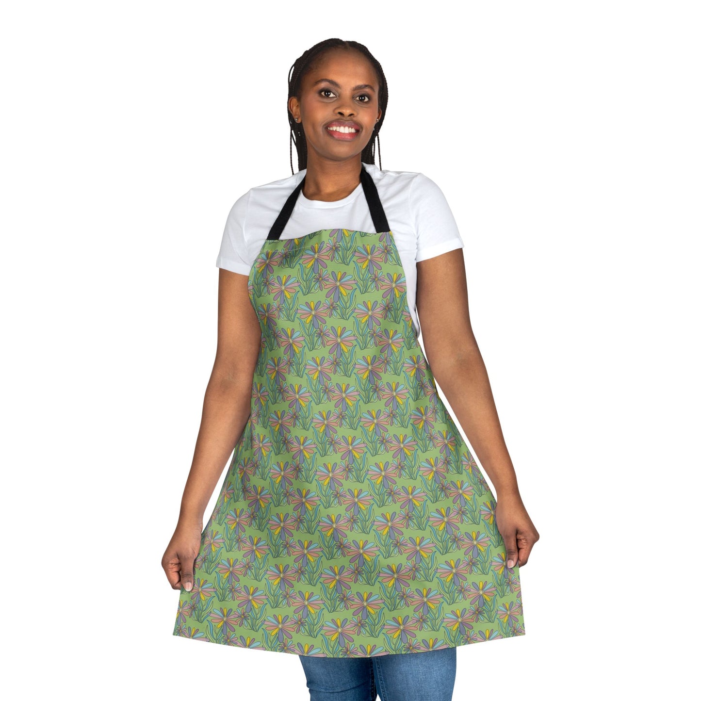 Apron, 5-Color Straps (AOP)