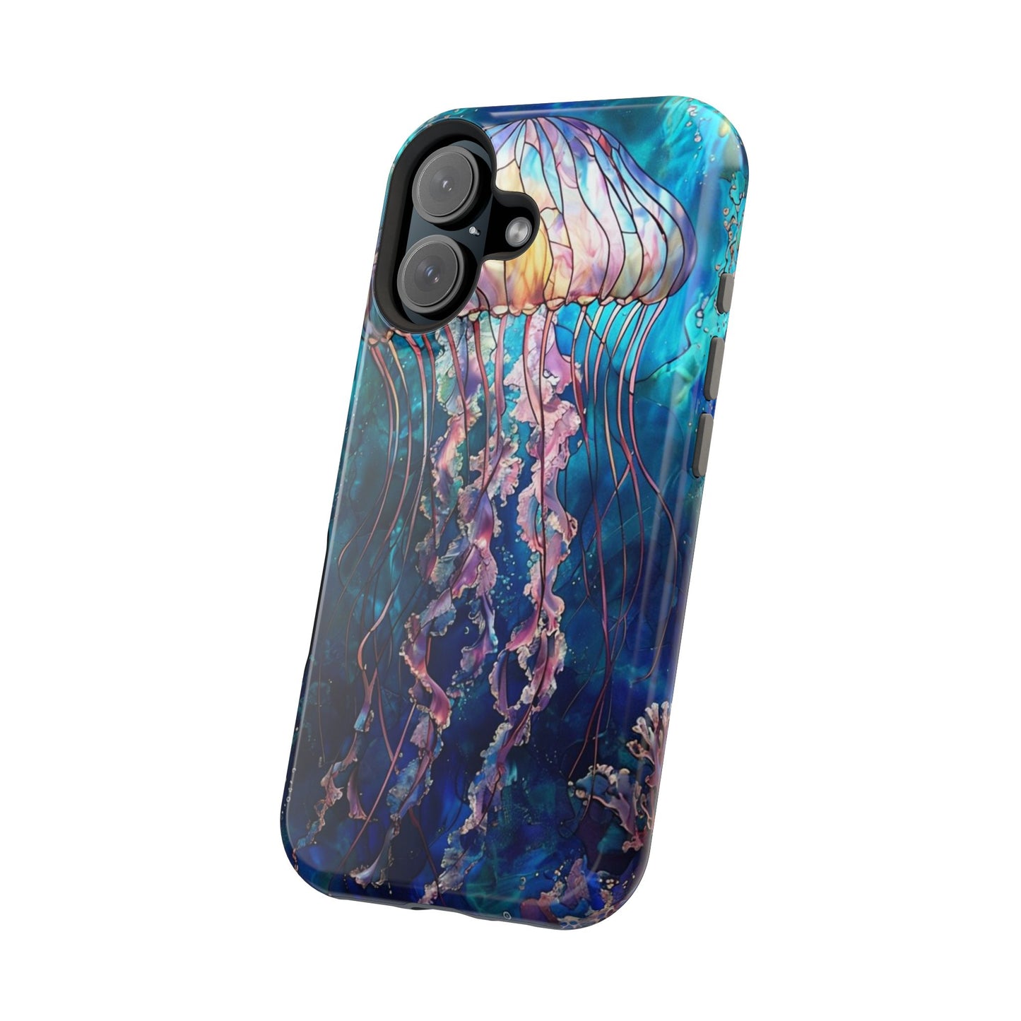 Jellyfish Ocean Magnetic Impact Phone Case