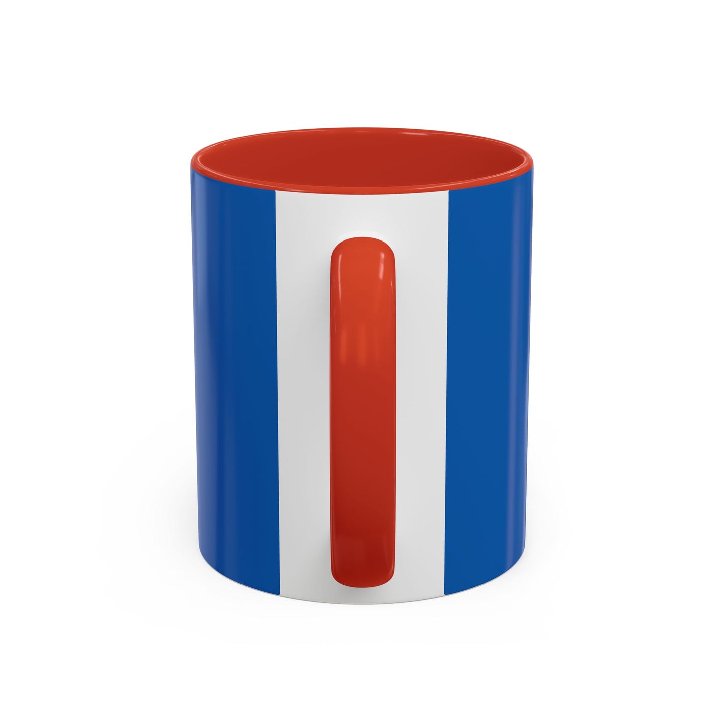 Lifesaver Accent Coffee Mug - Nautical Gift, Beach Decor, Sailor's Coffee Cup, Ocean Lover Mug, Summer Vibes
