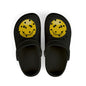 Smiley Face Clogs, Kid's EVA Foam Shoes, Comfortable Summer Footwear, Fun Playtime Shoes, Gift for Kids, Cute Garden Clogs