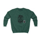 Kids Sweatshirt - "Love Has Four Paws" Cute Puppy Graphic Pullover for Dog Lovers