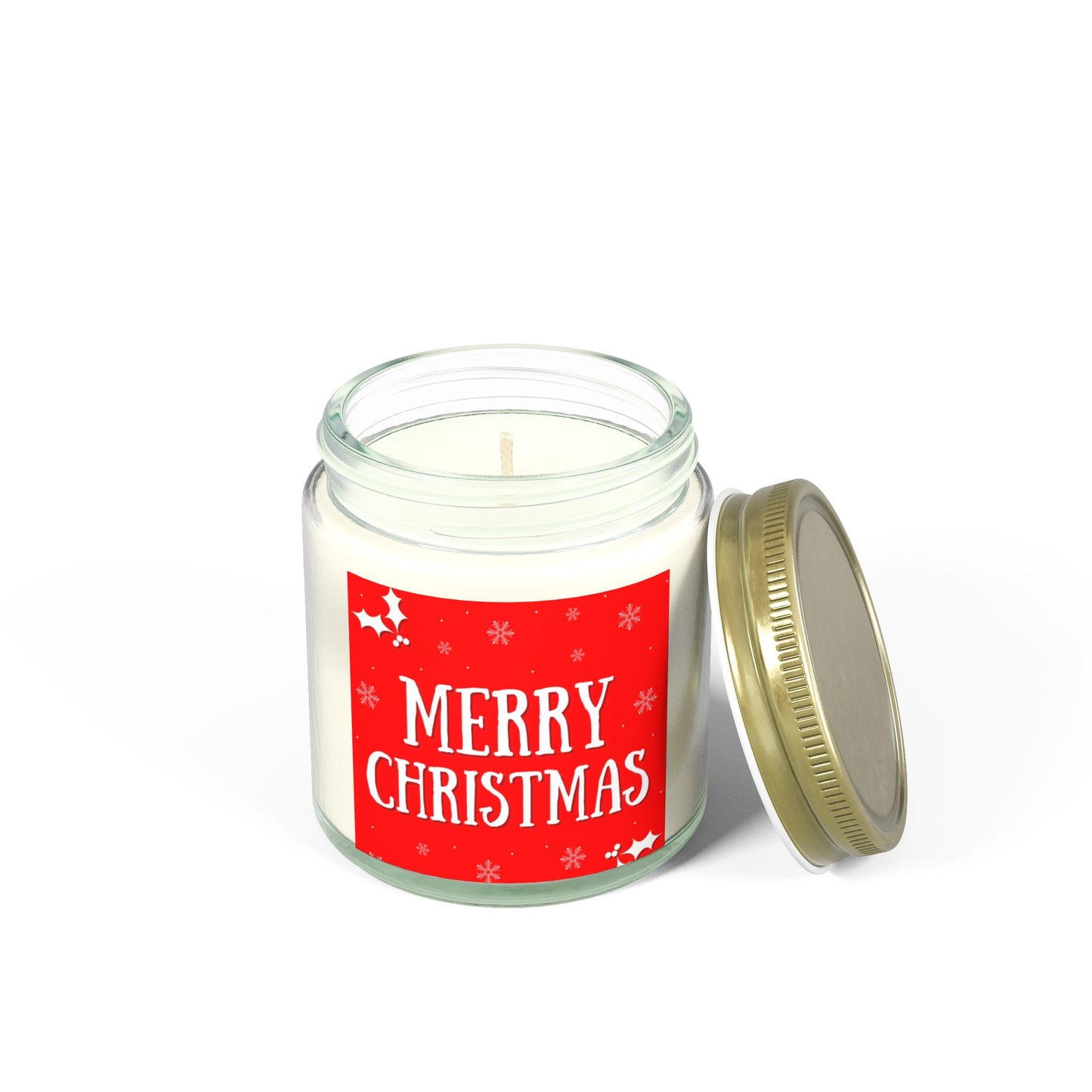 Merry Christmas Scented Candles, Holiday Decor, Gift for Her, Cozy Home Fragrance, Christmas Gifts, Aromatherapy