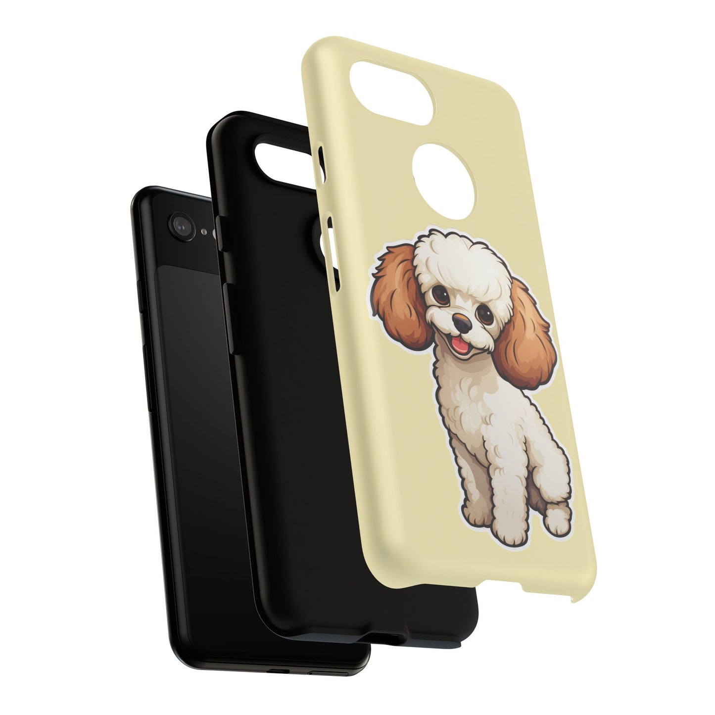 Cute Dog Phone Case, Pet Lover Gift, Custom Phone Cover, Cartoon Dog Case, Durable Phone Accessory