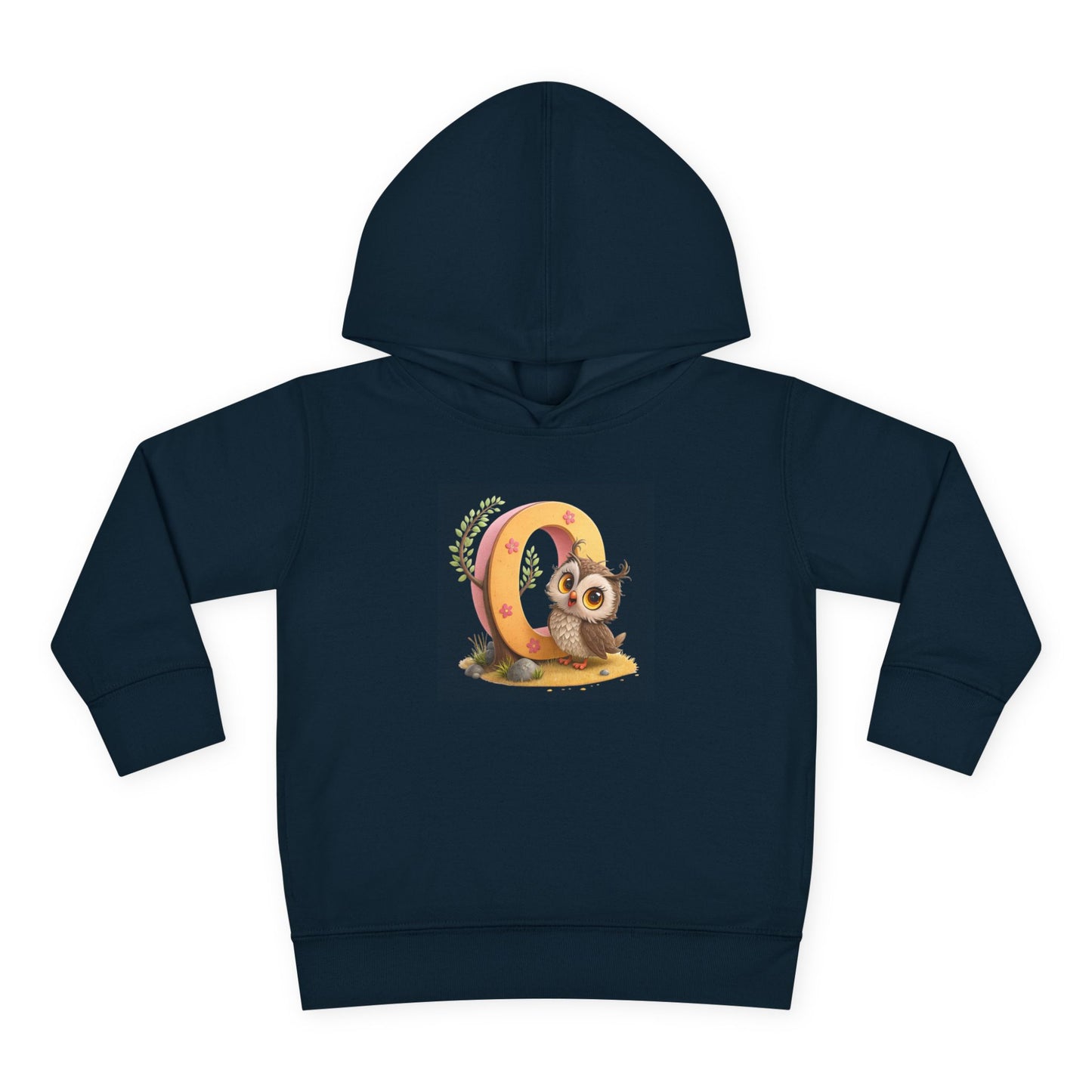 Adorable Toddler Owl Pullover Fleece Hoodie, Cute Kids Hoodie, Owl Design, Cozy Toddler Apparel, Perfect for Gifts and Playtime