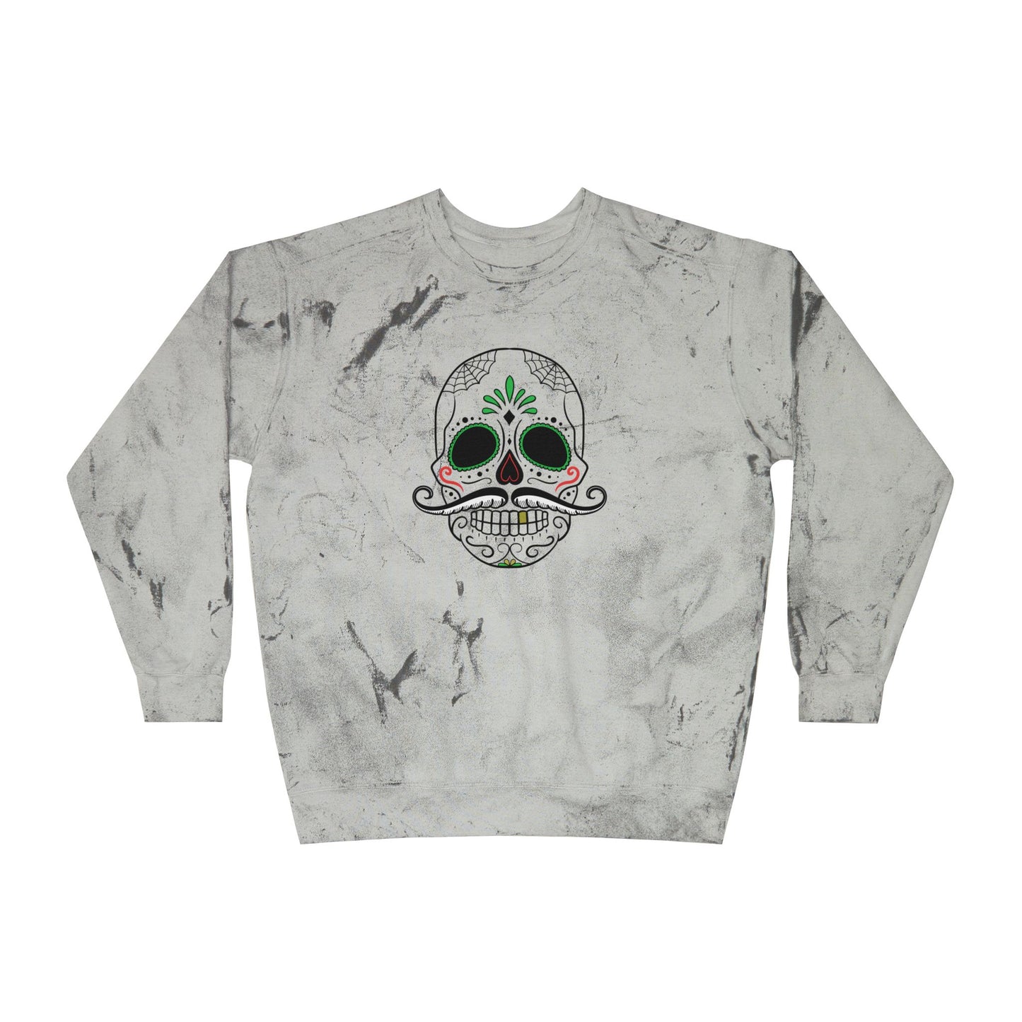 Sugar Skull Crewneck Sweatshirt, Day of the Dead Apparel