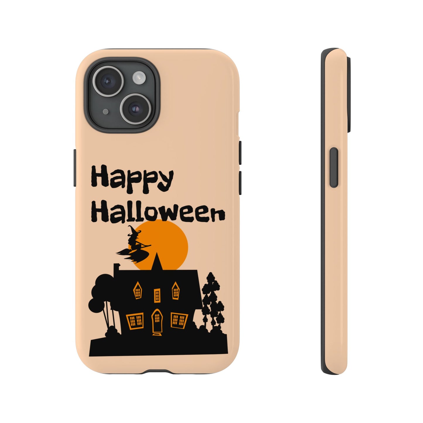Halloween Phone Case, Spooky Mobile Cover, Tough Case for Phone, Witch Design, Fall Decor, Unique Gift for Halloween