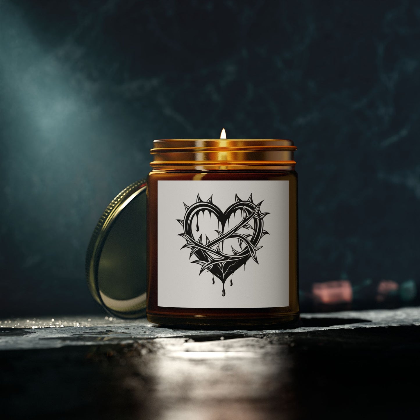 Heart-Shaped Scented Candle | Unique Candle Gift, Home Decor, Relaxation, Wedding, Birthday, Self-Care