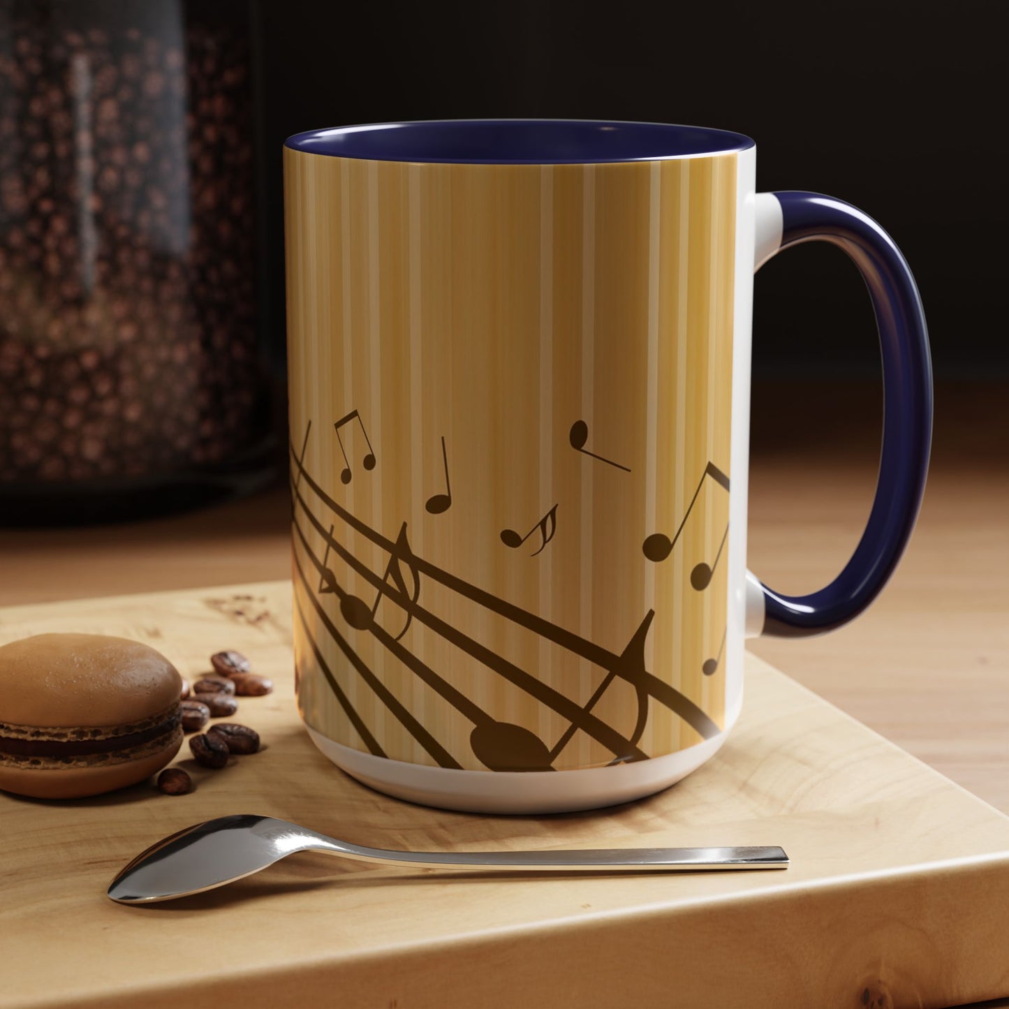 Musical Note Coffee Mug - Perfect Gift for Musicians, Coffee Lovers, Music Teachers, Birthdays, Housewarming