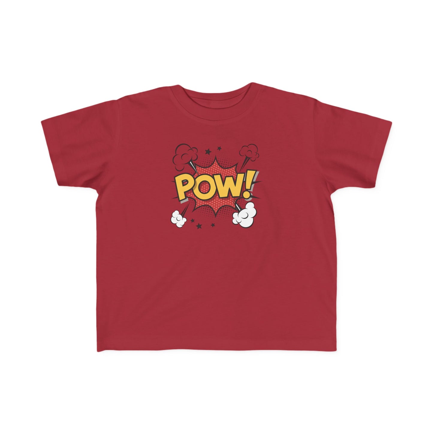 Superhero Toddler Tee, Cute Kids Shirt, POW Graphic T-Shirt, Fun Children's Wear, Birthday Gift, Playtime Outfit