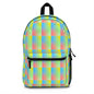 Vibrant Rainbow Backpack, Colorful School Bag, Trendy Travel Rucksack, Stylish Daypack, Fun Gift for Teens
