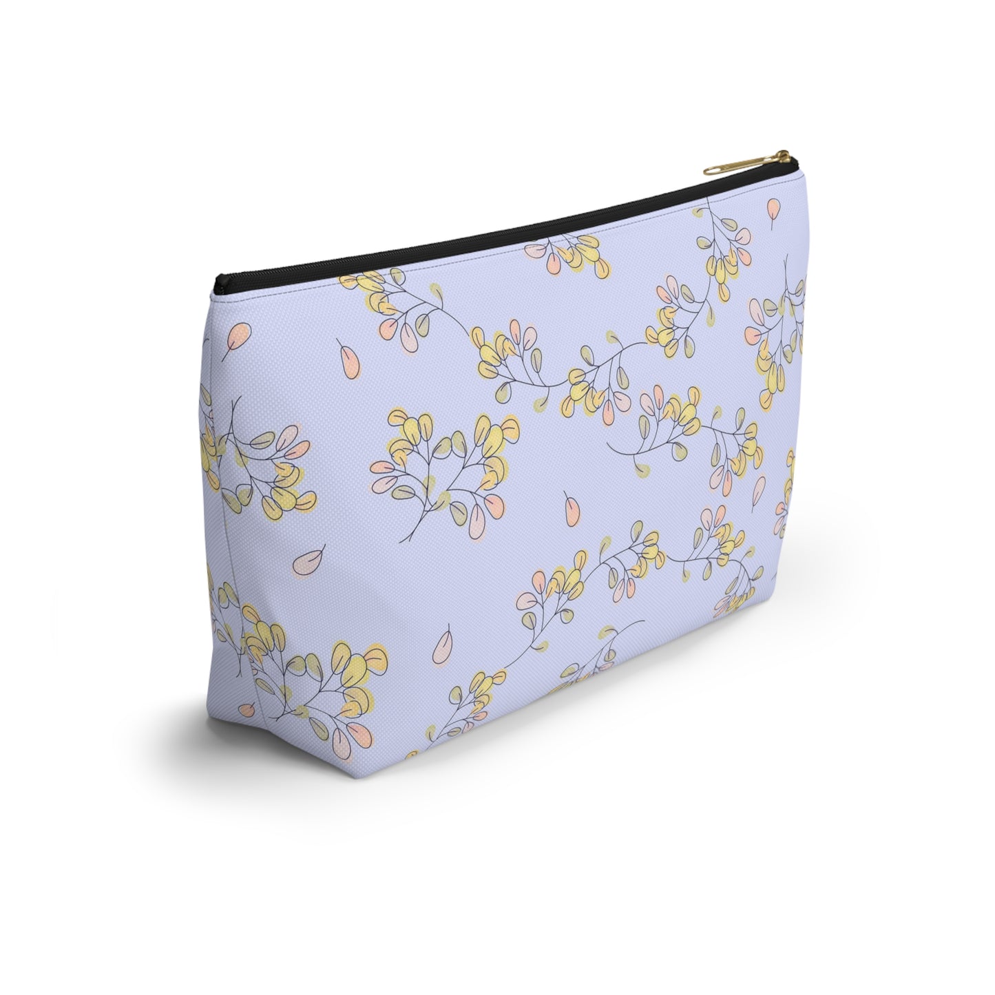 Floral Accessory Pouch, Travel Makeup Bag, Stylish Cosmetic Case, Gift for Her, Spring Floral Organizer, Cute Pencil Case