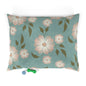 Floral Cozy Pet Bed - Soft Dog Bed, Cat Bed, Pet Sleeping Pad, Cute Pet Decor, Flower Pattern Bed for Dogs and Cats