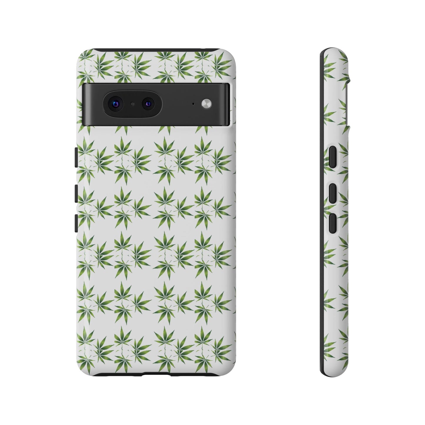 Stylish Phone Case with Cannabis Leaf Design, Durable Phone Cover, Gift for Stoner Friends, Unique Phone Accessory, Nature-Inspired Design