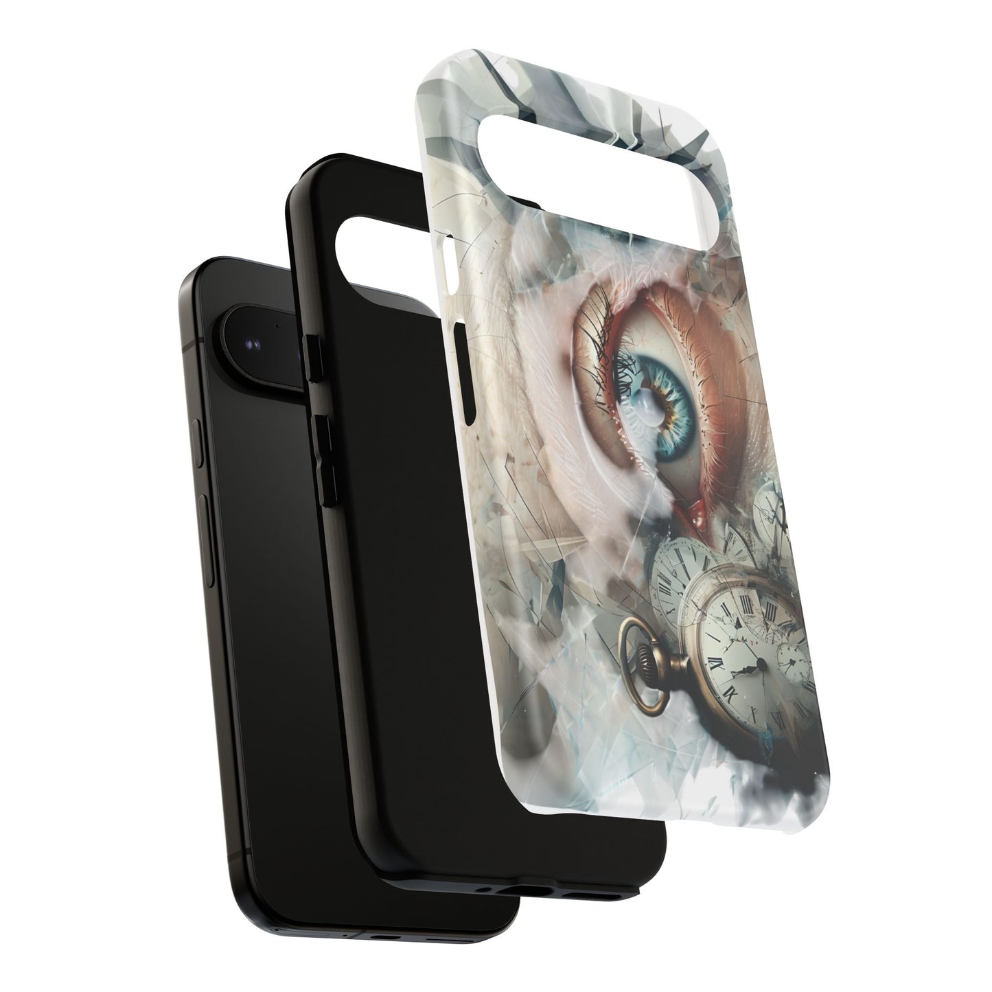 Artistic Eye Phone Case, Unique Smartphone Cover, Whimsical Gift for Art Lovers, Trendy Tech Accessory, Birthday Present, Holiday Gift