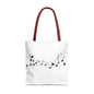 Musical Notes Tote Bag | Perfect for Music Lovers, Eco-Friendly Shopping