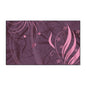 Floral Plum Heavy-Duty Floor Mat — Pink Swirl Entrance Rug