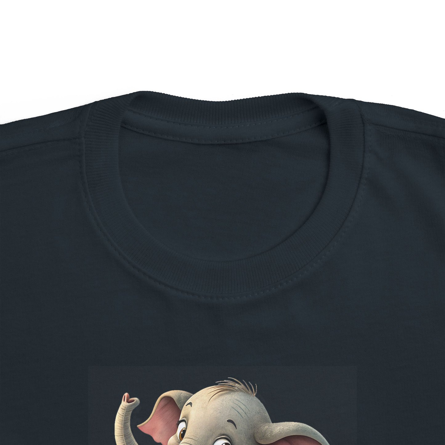 Cute Elephant Toddler Tee, Fun Summer Shirt, Kids Beachwear, Adorable Gift for Ages 2-5, Playful Animal Apparel