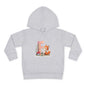 Cute Toddler Fox Hoodie, Fleece Pullover for Kids, Perfect Gift for Birthdays, Baby Showers, or Everyday Wear