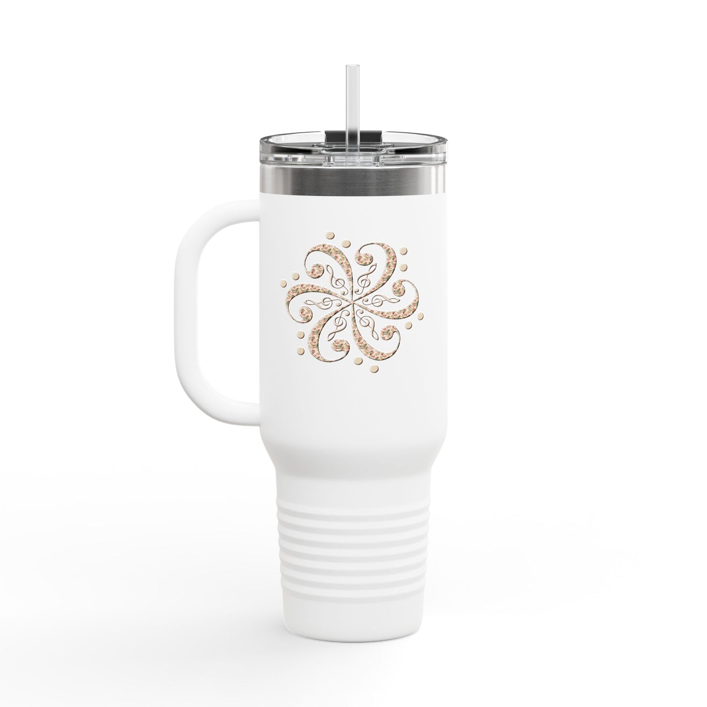Stylish Insulated Travel Mug, 40oz - Perfect for Hot and Cold Drinks, Gifts for Coffee Lovers, Road Trips, and Office Use