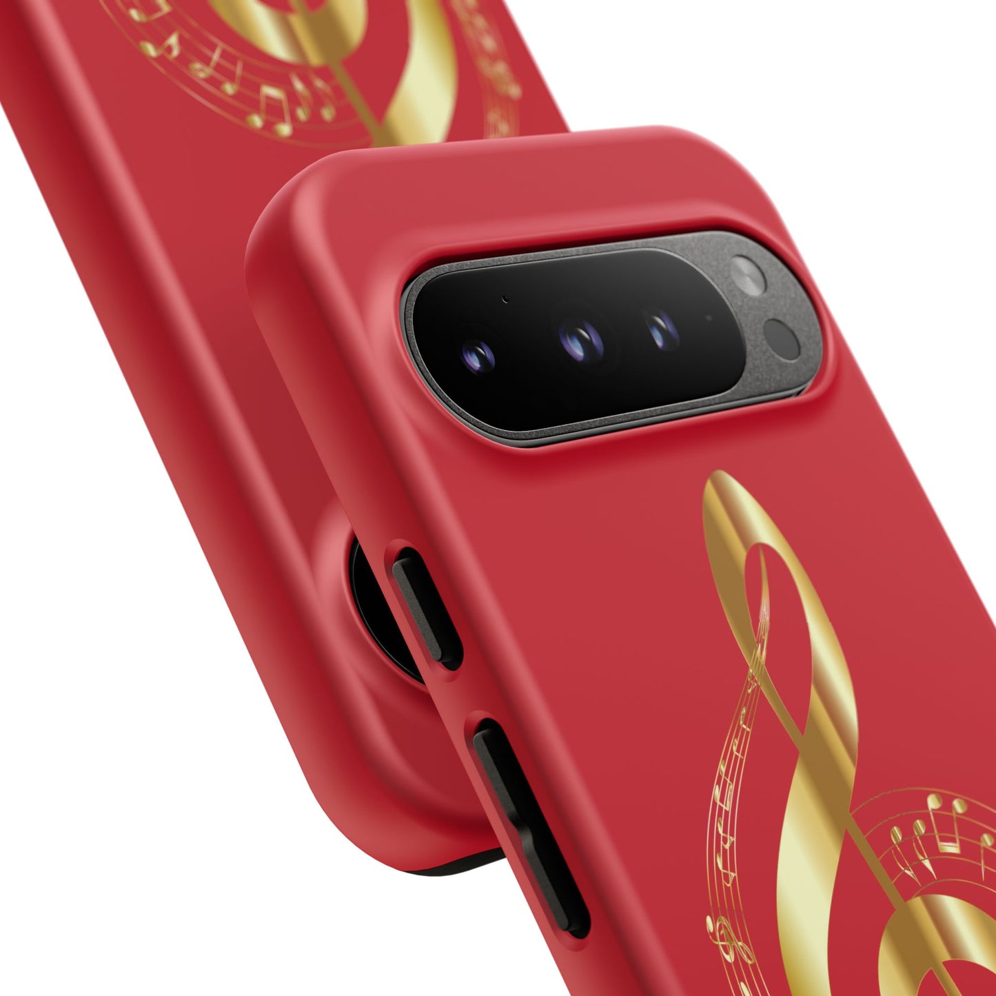 Tough Cases - Red Musical Note