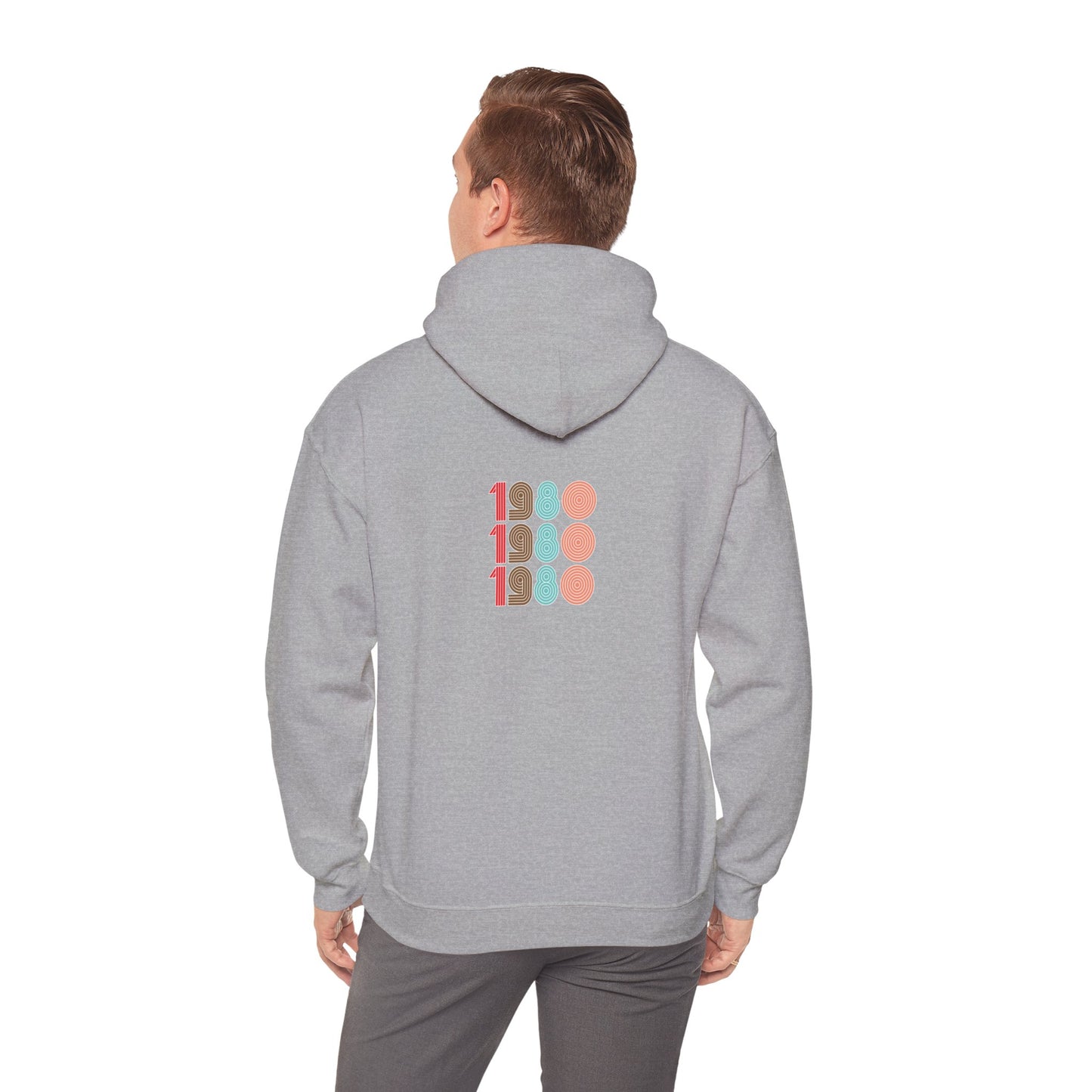 80s Childhood Unisex Hoodie, Retro 80s Sweatshirt, Vintage Style Clothing, Gift for 80s Fans, Cozy Pullover, Nostalgic Apparel