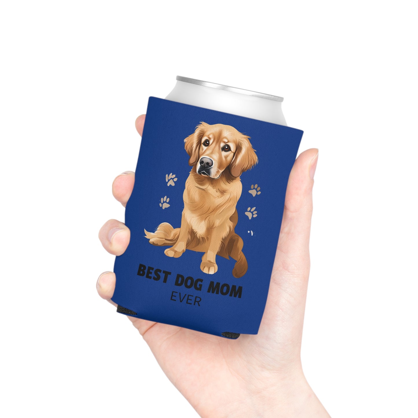 Best Dog Mom Can Cooler | Pet Lover Gift | Funny Dog Merchandise | Dog Mom Gift | Summer BBQ Essential | Birthday Celebration
