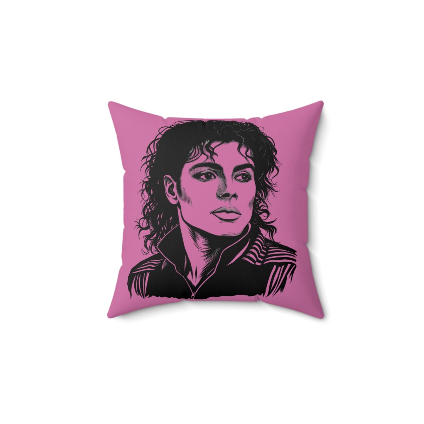 Michael Jackson Tribute Pillow - Retro Decor, Music Lover Gift, Unique Home Accent, Stylish Cushion, Pop Culture Collection