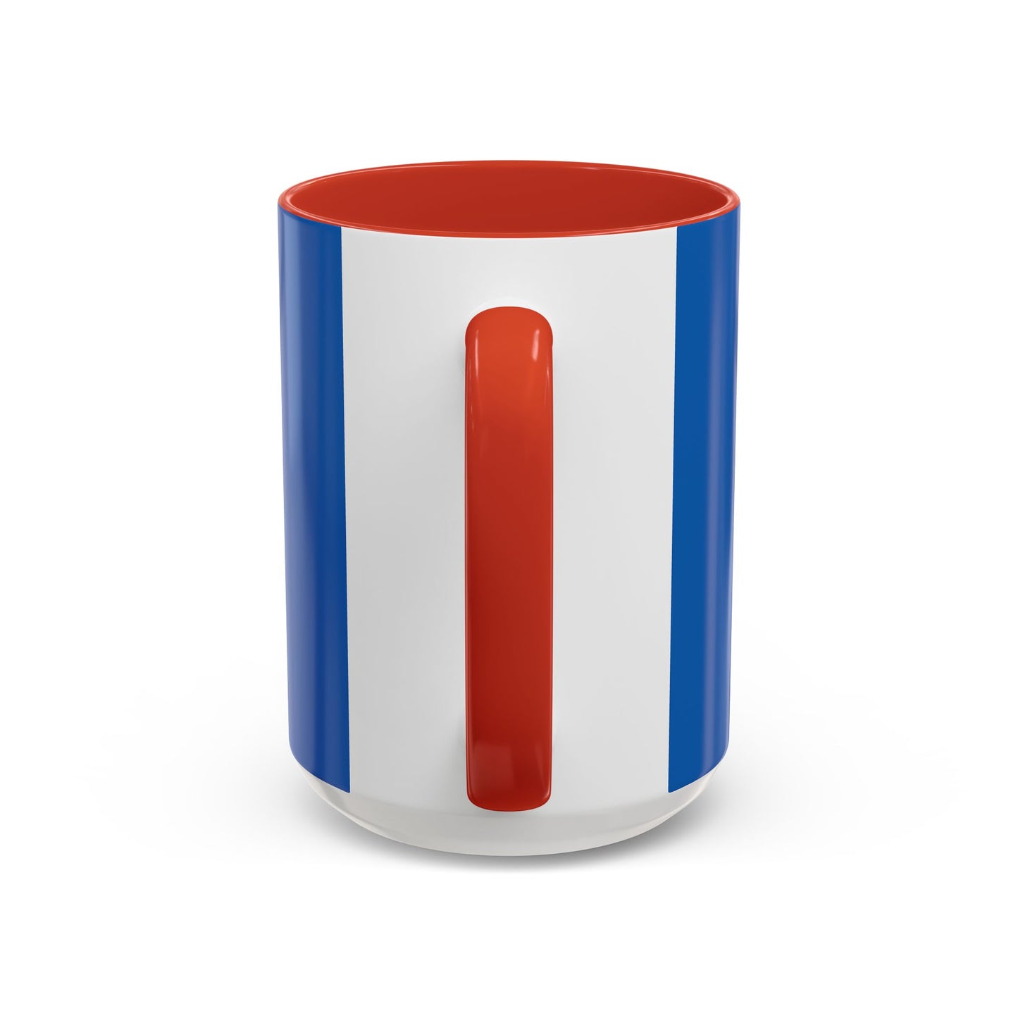 Lifesaver Accent Coffee Mug - Nautical Gift, Beach Decor, Sailor's Coffee Cup, Ocean Lover Mug, Summer Vibes
