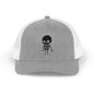 Skeleton Snapback Trucker Cap | Trendy Hat for Festivals, Halloween, Costume Parties, Alternative Fashion, Everyday Wear
