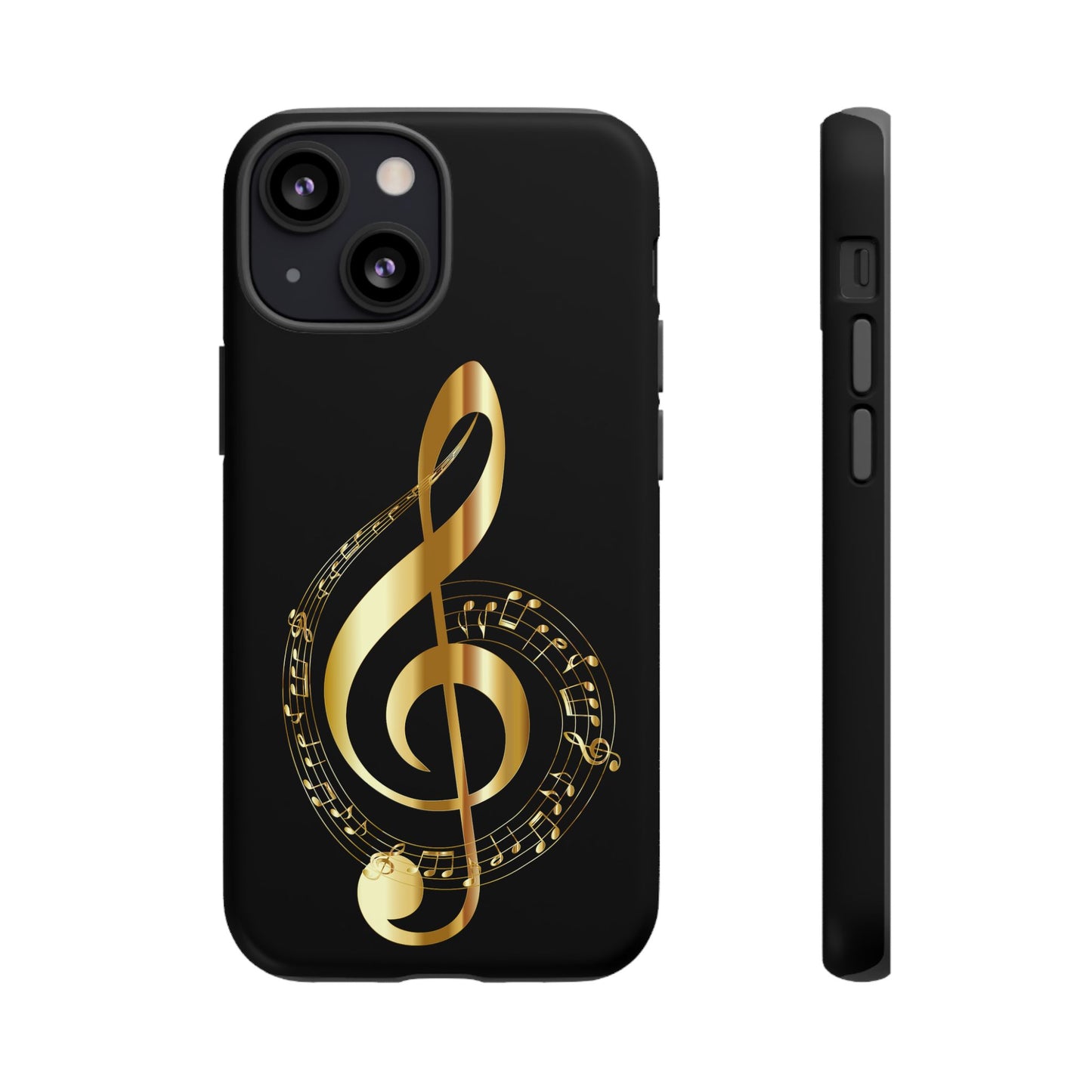 Tough Cases black gold musical Note
