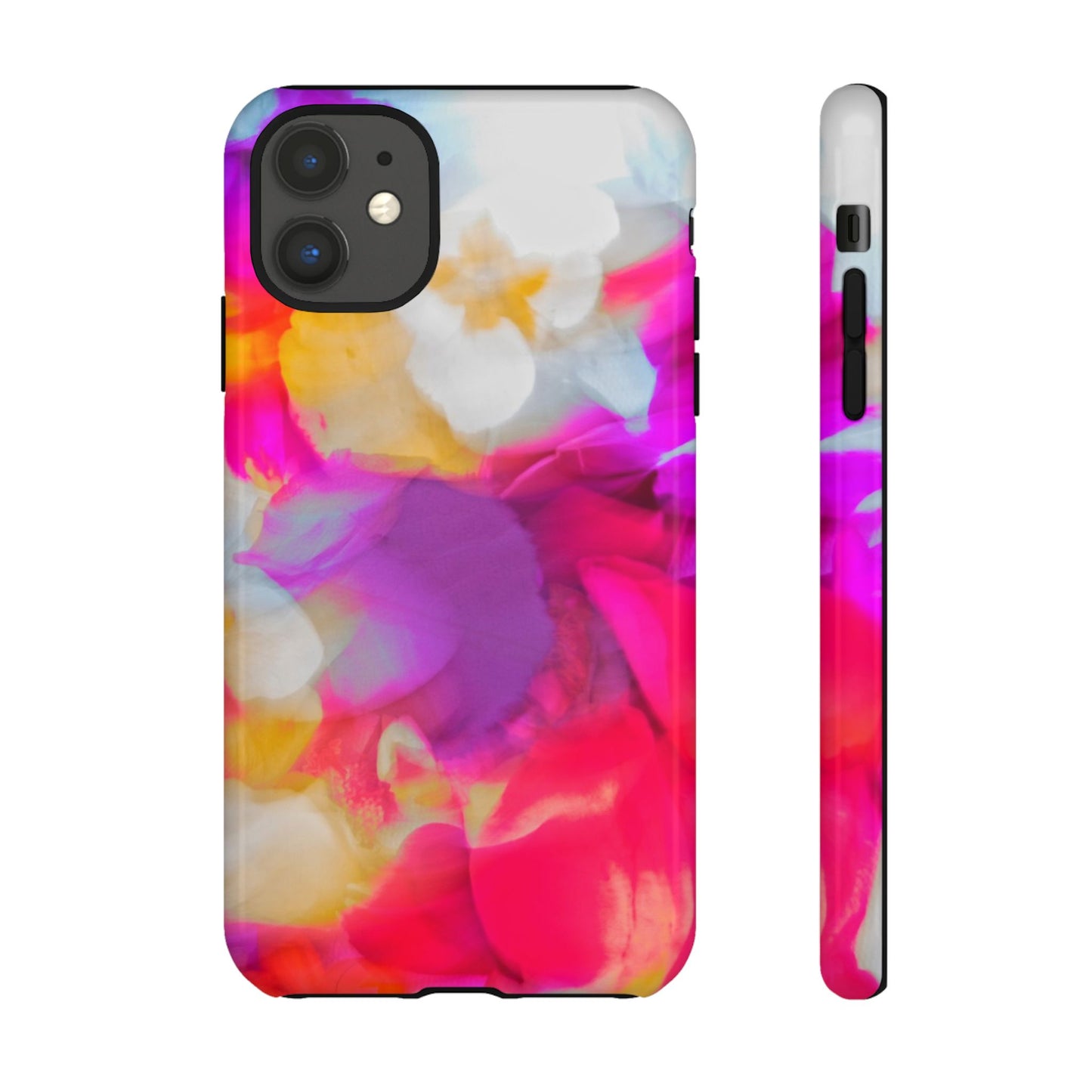 Floral Phone Case: Stylish Art for Your Device, Tough Cases, Gift for Her, Flower Print, Trendy Accessories, Phone Protection