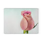 Elegant Floral Glass Cutting Board, Kitchen Decor, Unique Gift, Wedding Registry, Rose Design, Housewarming, Cooking