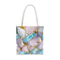 Elegant Geode Tote Bag - Chic Shopping Bag, Stylish Beach Tote