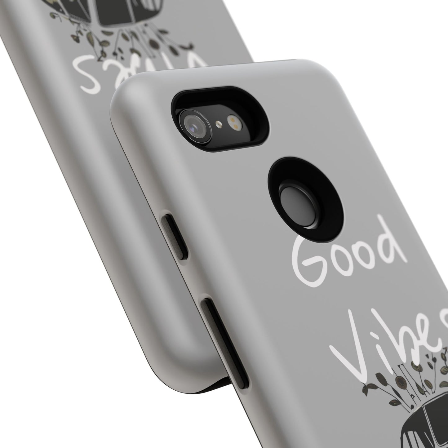 Floral Phone Case | Good Vibes, Phone Accessories, Gift for Her, Trendy Tech, Summer Vibes, Birthday Gift