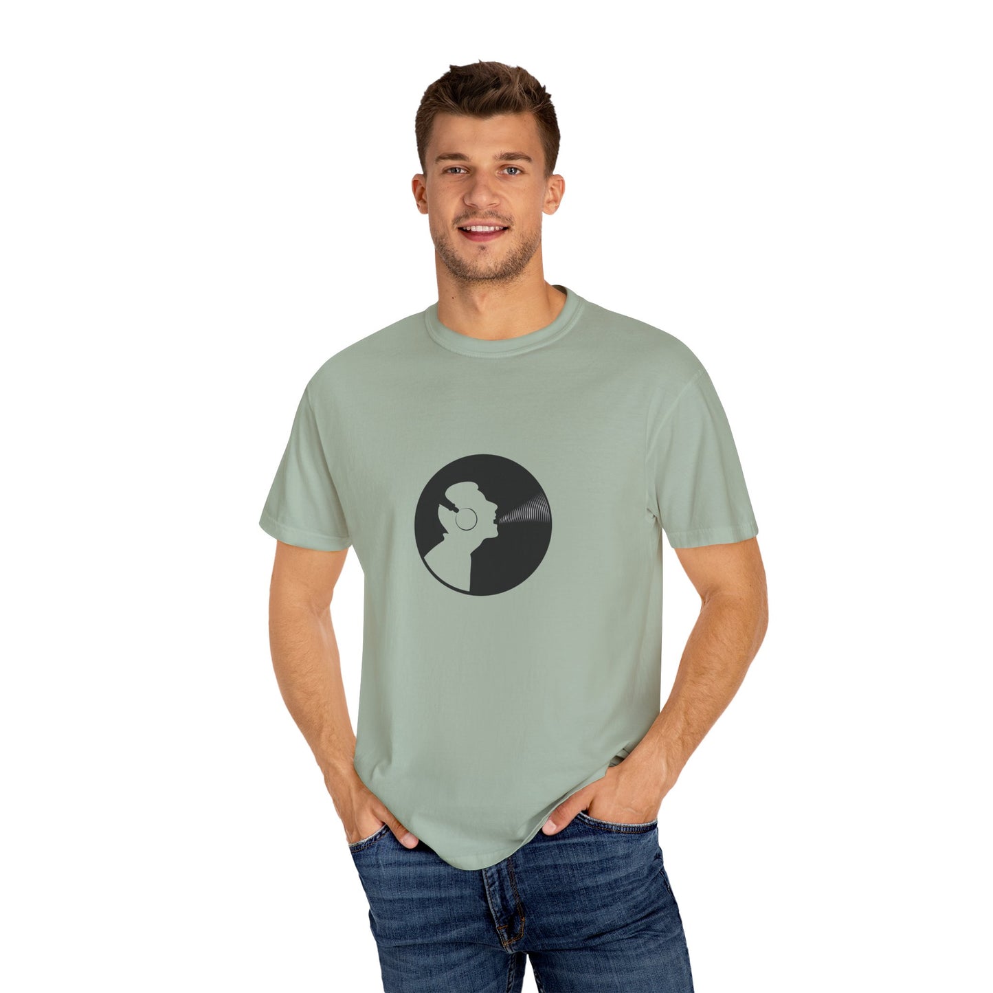Vibrant Unisex Garment-Dyed T-shirt | Artistic Graphic Tee, Casual Wear, Gift for Him/Her, Summer Fashion, Colorful Apparel