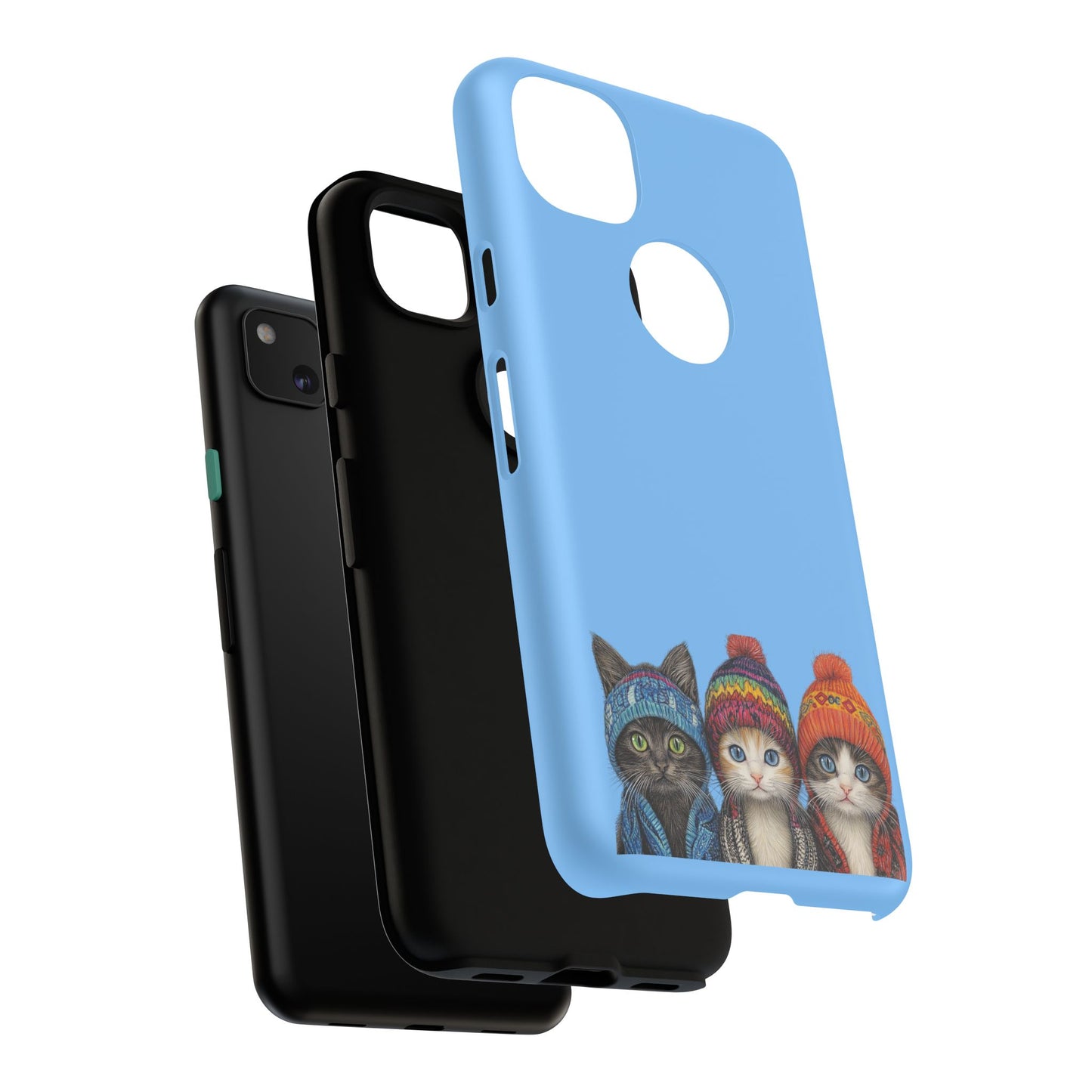 Cat-Themed Phone Case, Cute Cat Cases for Cat Lovers, Gifts for Cat Owners, Fun Cat Accessories, Holiday Present for Pet Lovers