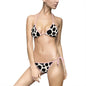 Trendy Animal Print Bikini, Stylish Swimsuit, Pool Party Essential, Summer Beachwear, Swimwear for Women, Vacation Ready