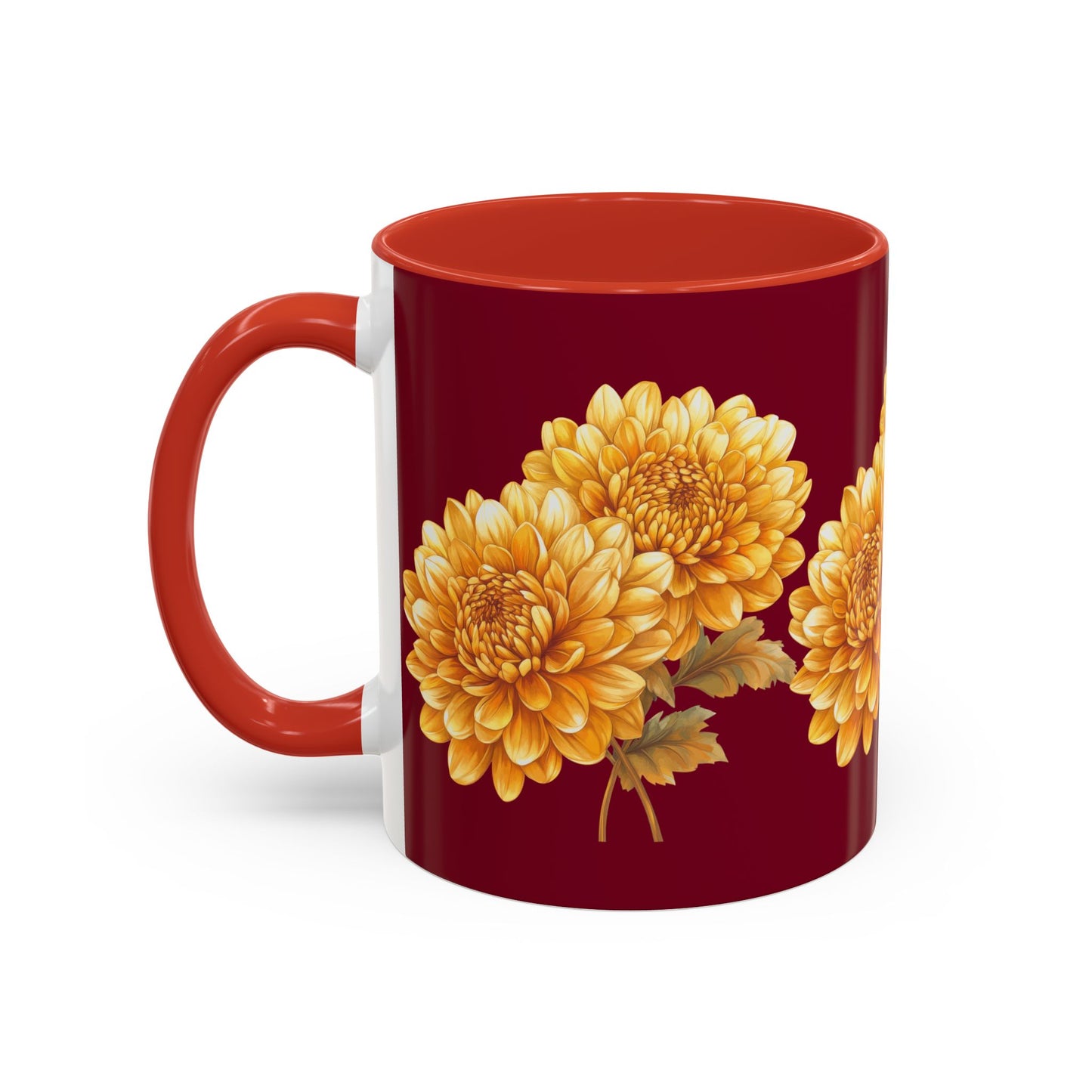 Beautiful Floral Accent Coffee Mug | Perfect Gift for Flower Lovers, Home Decor, Cozy Vibes, Mother’s Day, and Birthdays